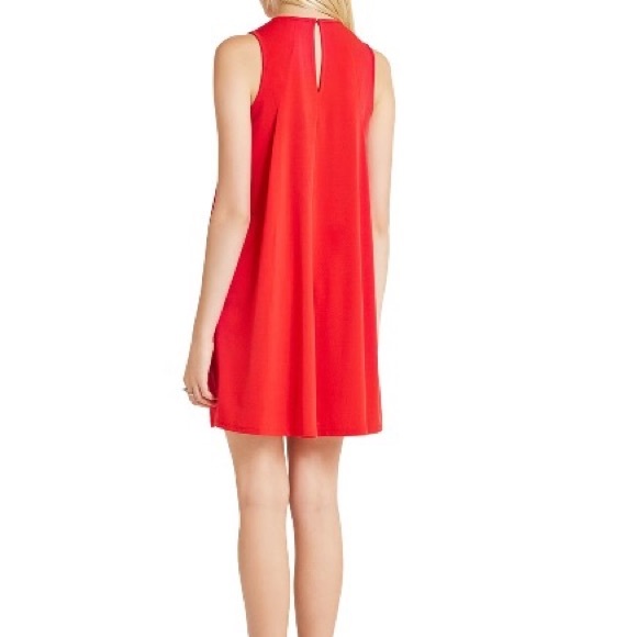 Pleated Dress with Trapeze Silhouette - Picture 2 of 7